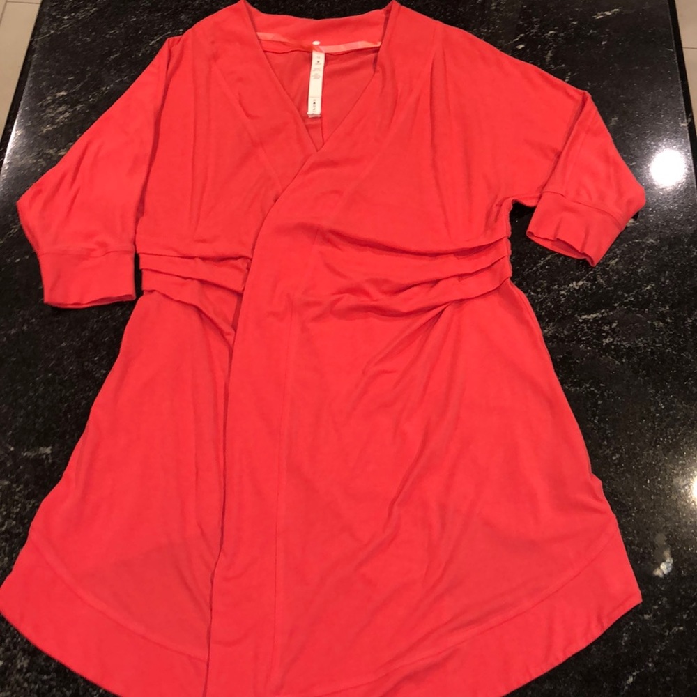 LULULEMON Namaste Wrap In Coral